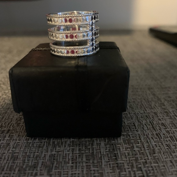 CLASSIC TRIPLE BAR RING♥️SALE - Picture 2 of 7